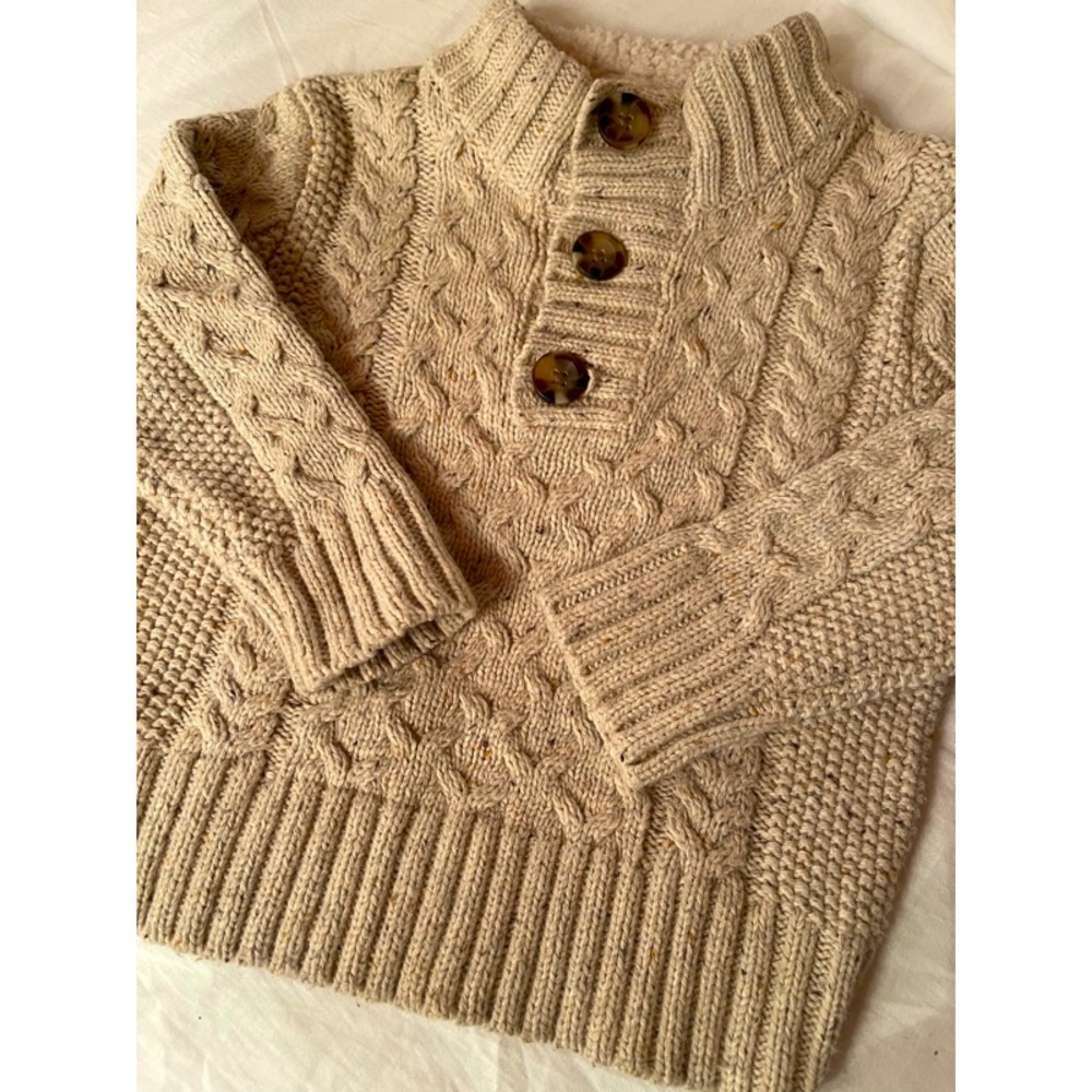 Little Boy’s Tan Sweater